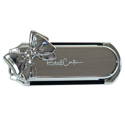 Folding Hair Brush With Mirror