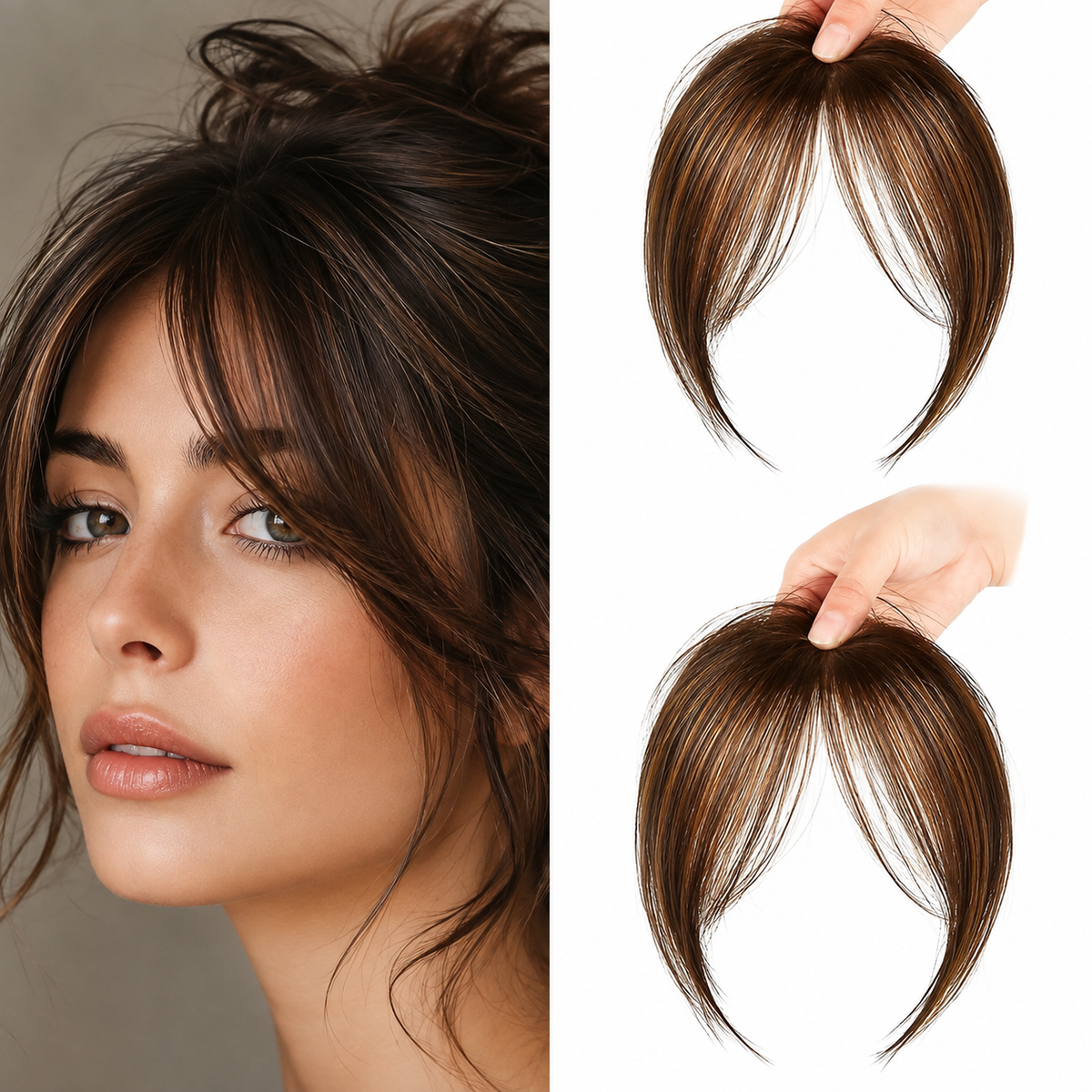 Women  Forehead Hair Extension