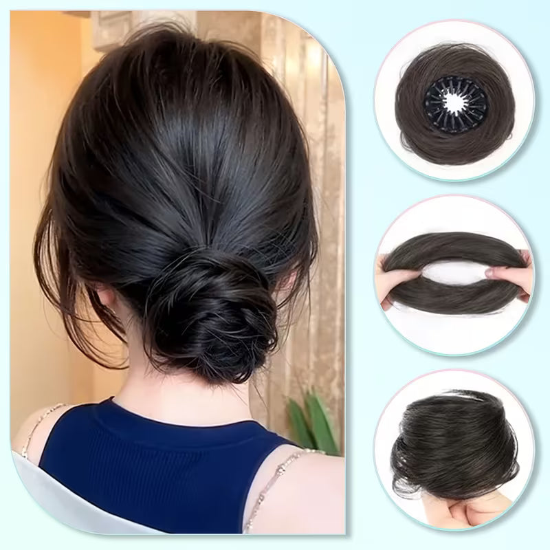 Messy Bun Hair Piece