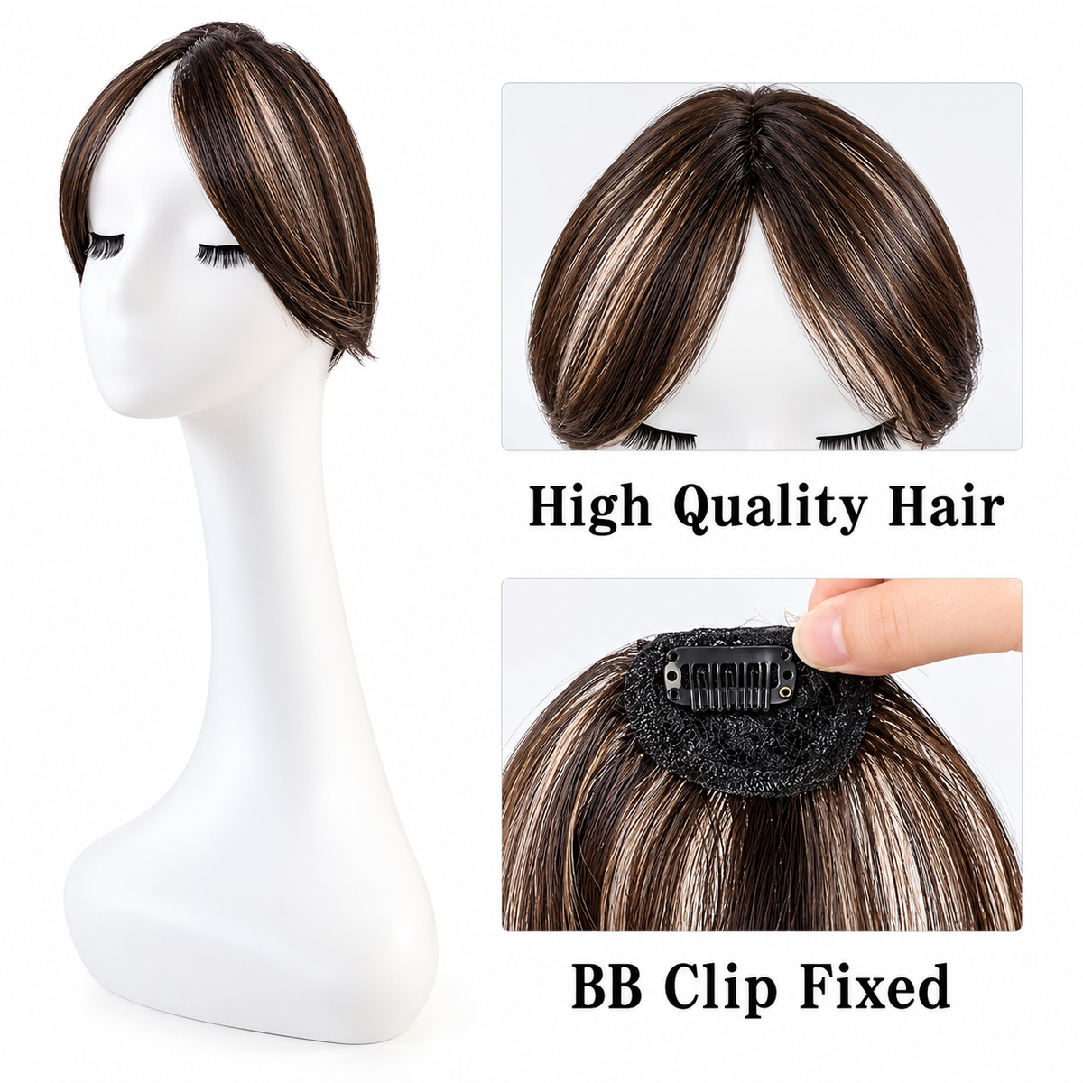 Women  Forehead Hair Extension