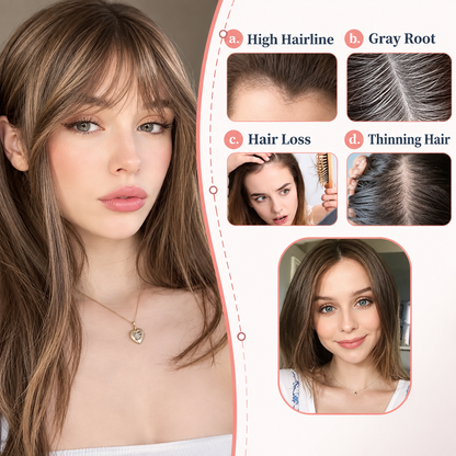 Women  Forehead Hair Extension